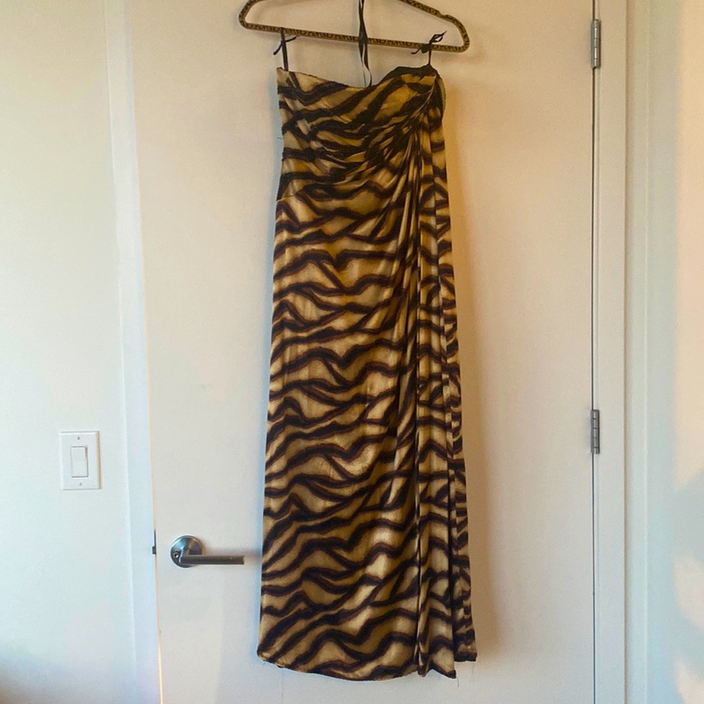 STUNNING Silk Bob Mackie Gown